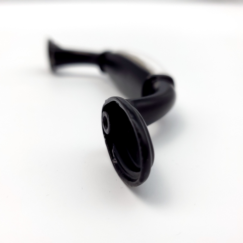OEM 142mm سبائك الزنك مقبض أبيض سيراميك خمر مقبض درج