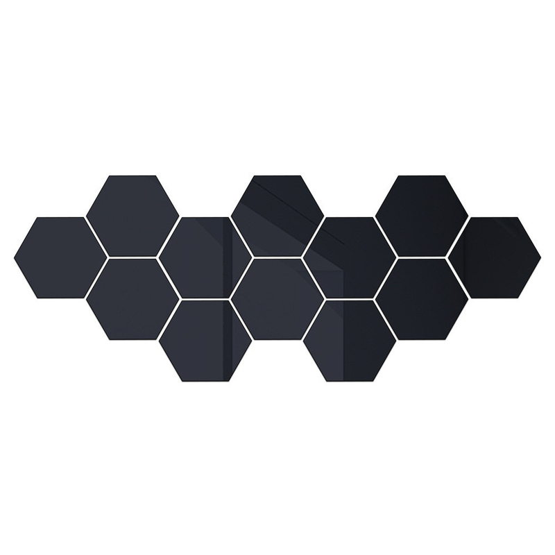 الاصطناعات الفضية الحديثة الاكريليك SML Mirror Decor
