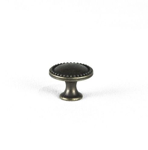25mm خمر سبائك الزنك جولة البرونزية المقابض مجلس الوزراء